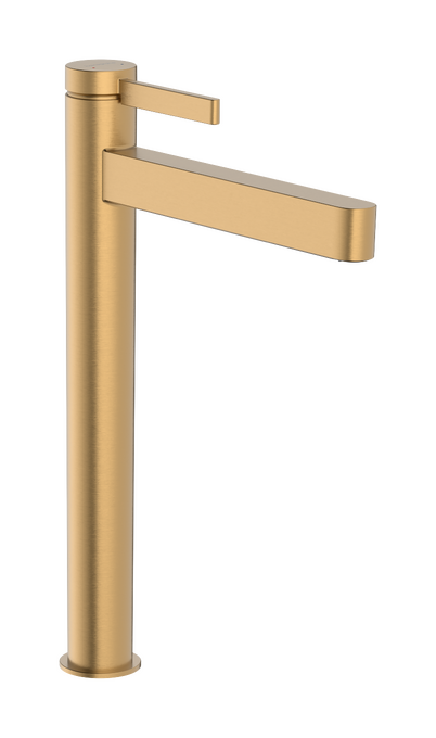 Vòi lavabo gạt đơn Hansgrohe Finoris 76070140 Brushed Bronze