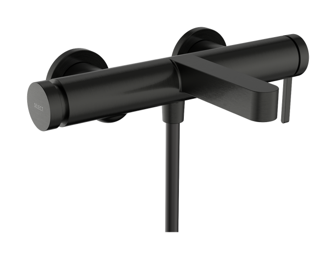 Bộ trộn bồn tắm gạt đơn Hansgrohe Finoris 76420340 Brushed Black Chrome