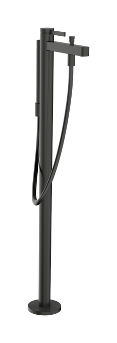 Bộ trộn bồn tắm gạt đơn Hansgrohe Finoris 76445340 Brushed Black Chrome