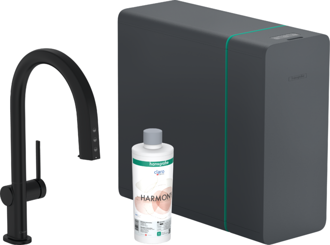 Máy làm soda Hansgrohe Aqittura M91 76836670 Matt Black