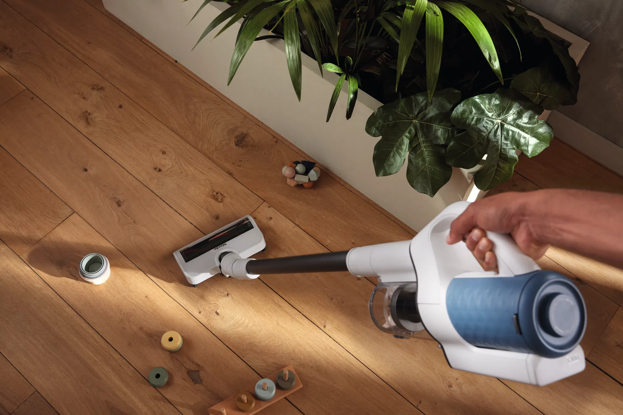 Máy hút bụi pin Miele Duoflex HX1 Nordic Blue