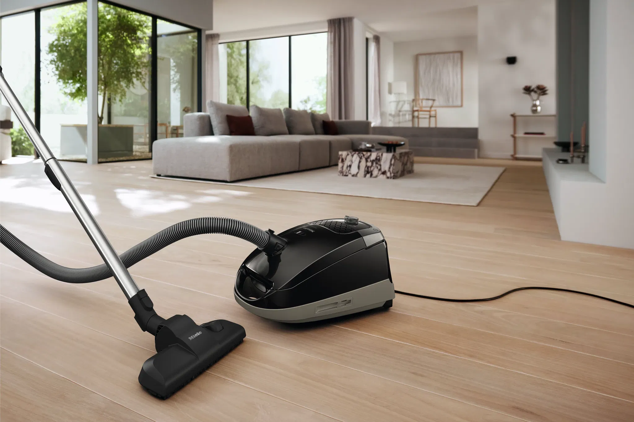 Máy hút bụi túi Miele Guard S1 Obsidian Black Máy hút bụi túi Miele Guard S1 Obsidian Black