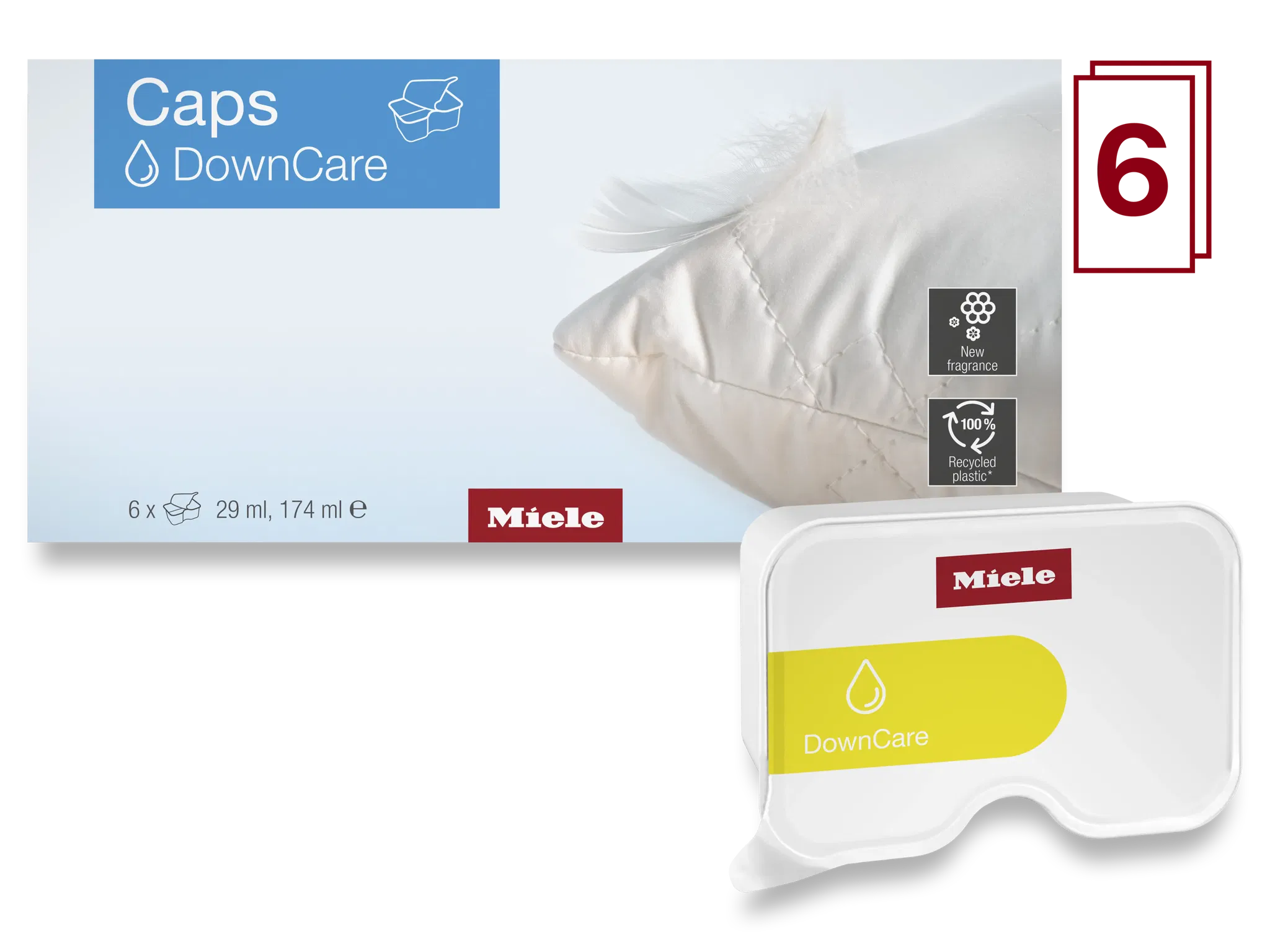 Viên giặt Caps DownCare Miele WA CDC 0603 L