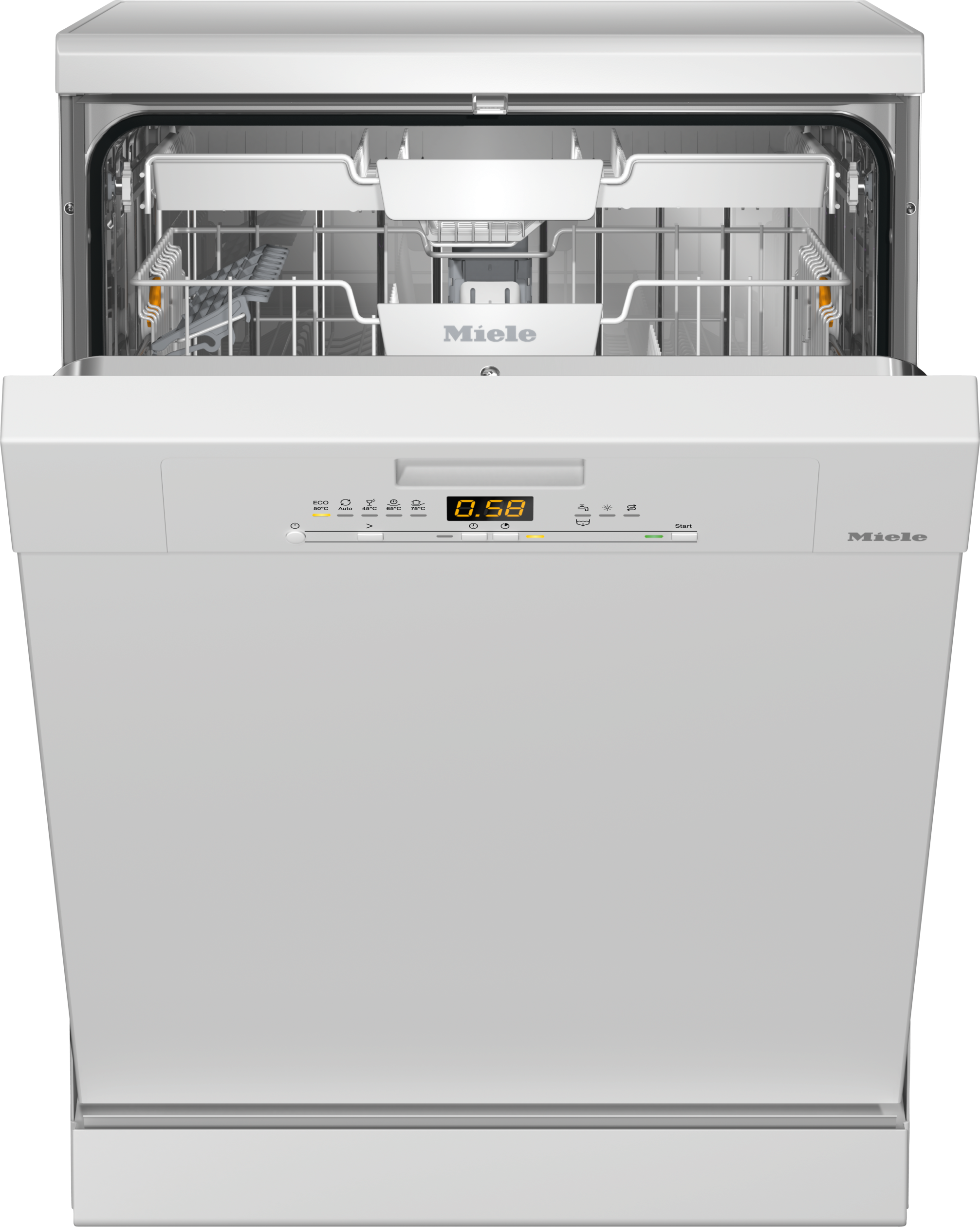 Máy rửa bát độc lập Miele G 5000 C SC 84.5 cm Trắng