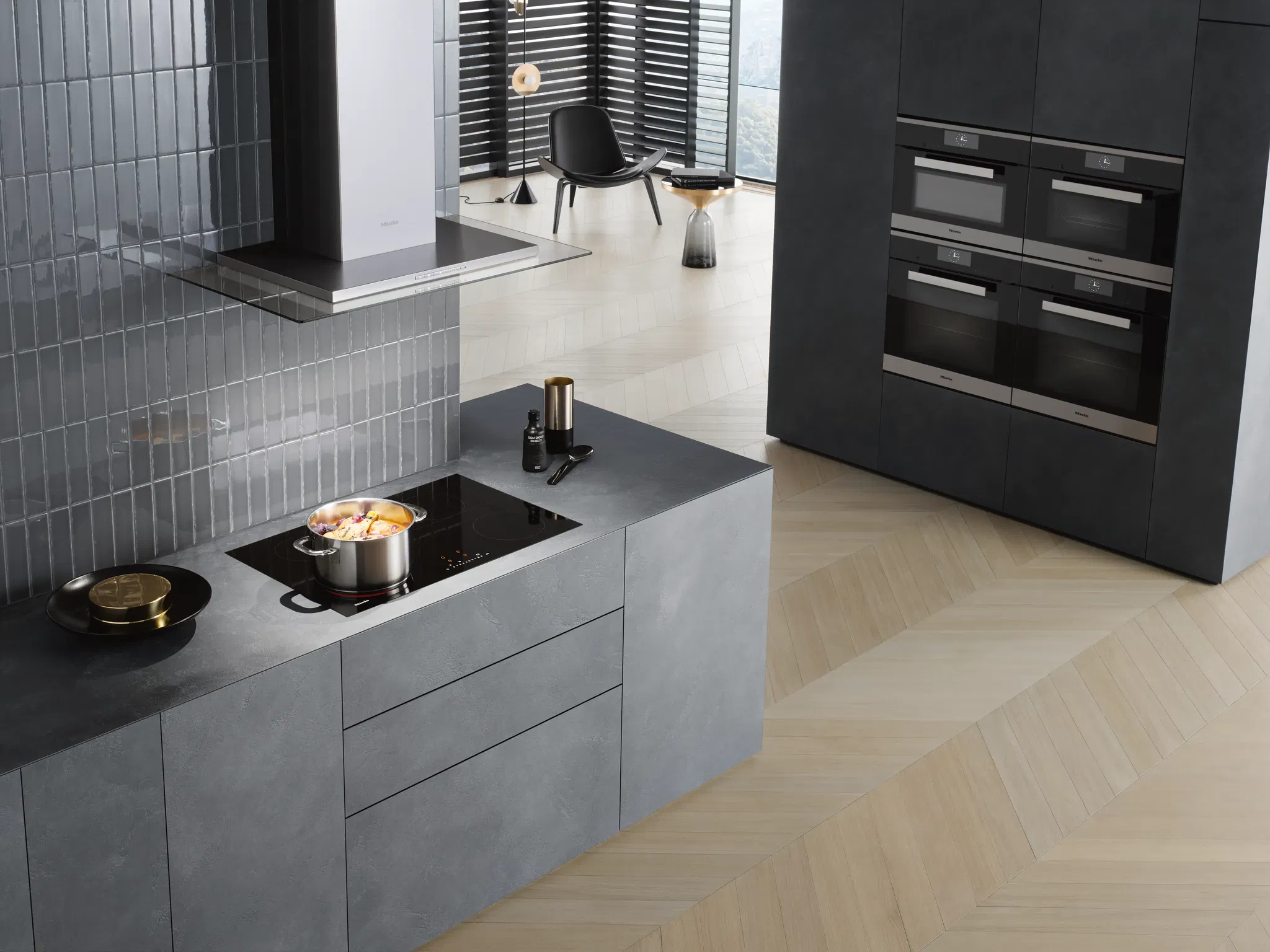 Bếp hồng ngoại độc lập Miele KM 6542 FL