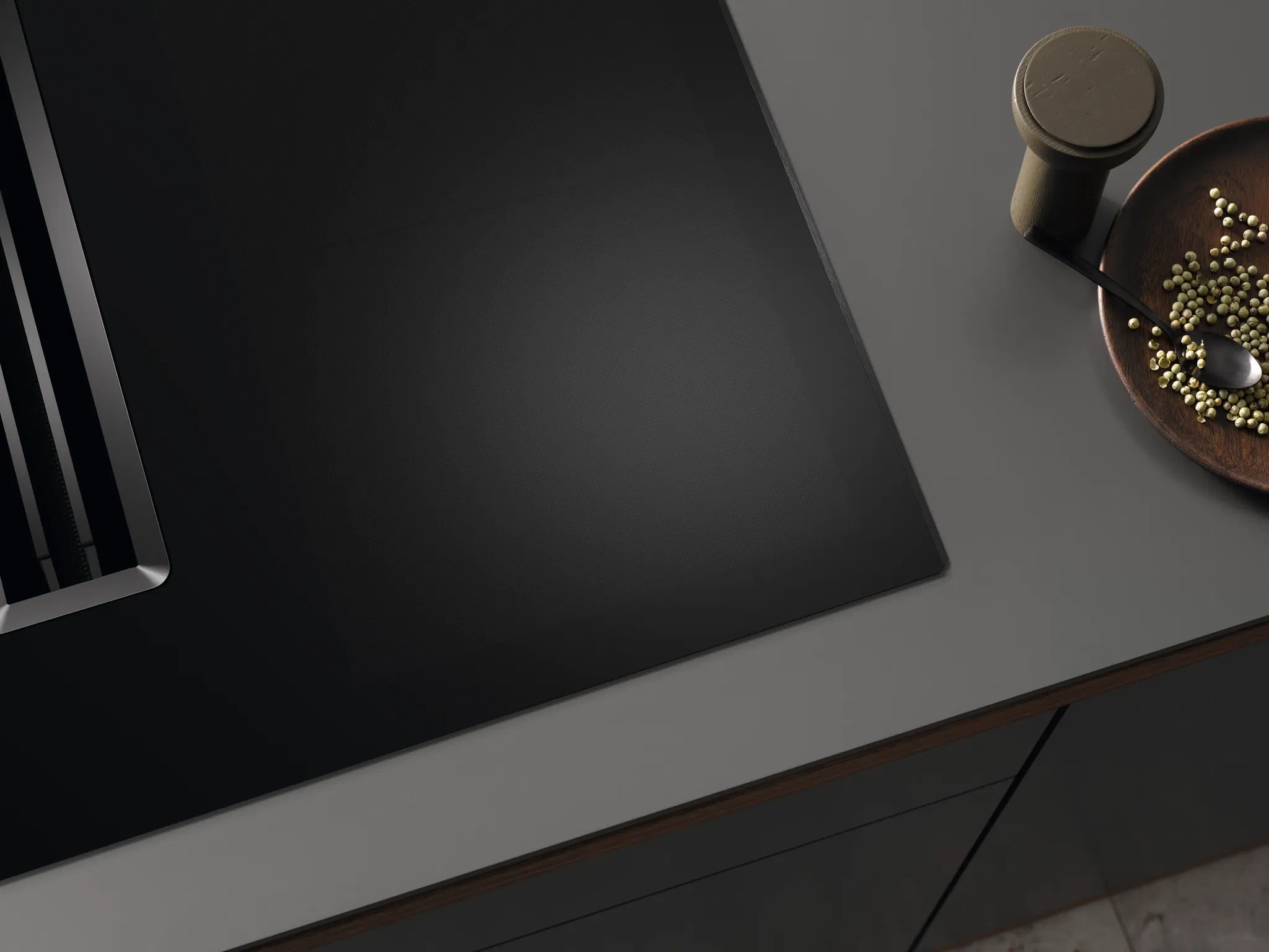 Nẹp hông phủ DLC đen Miele KMSL 520