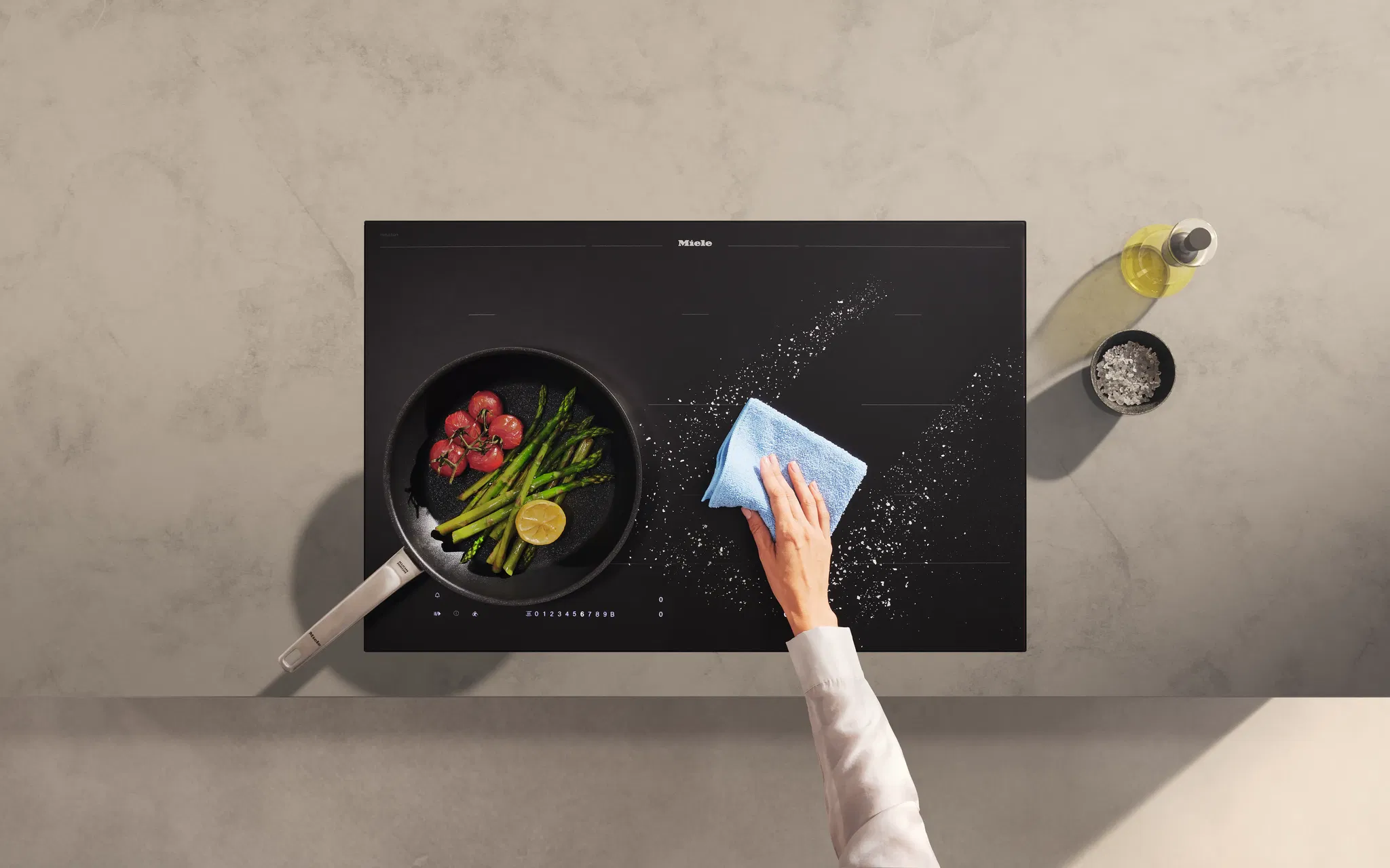 Bộ khăn microfibre (3 cái) Miele S 0031 W