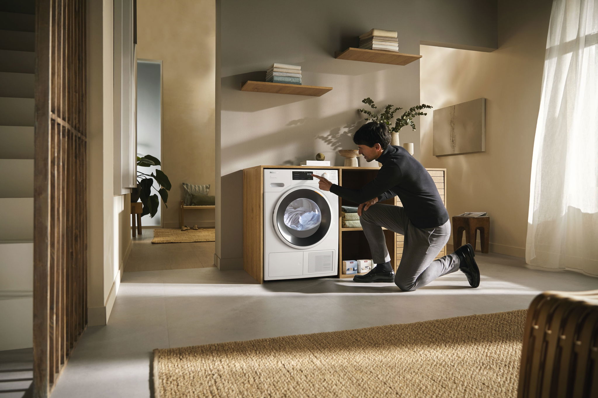 Máy sấy bơm nhiệt Miele 8 kg TWC640 WP - Hình 4