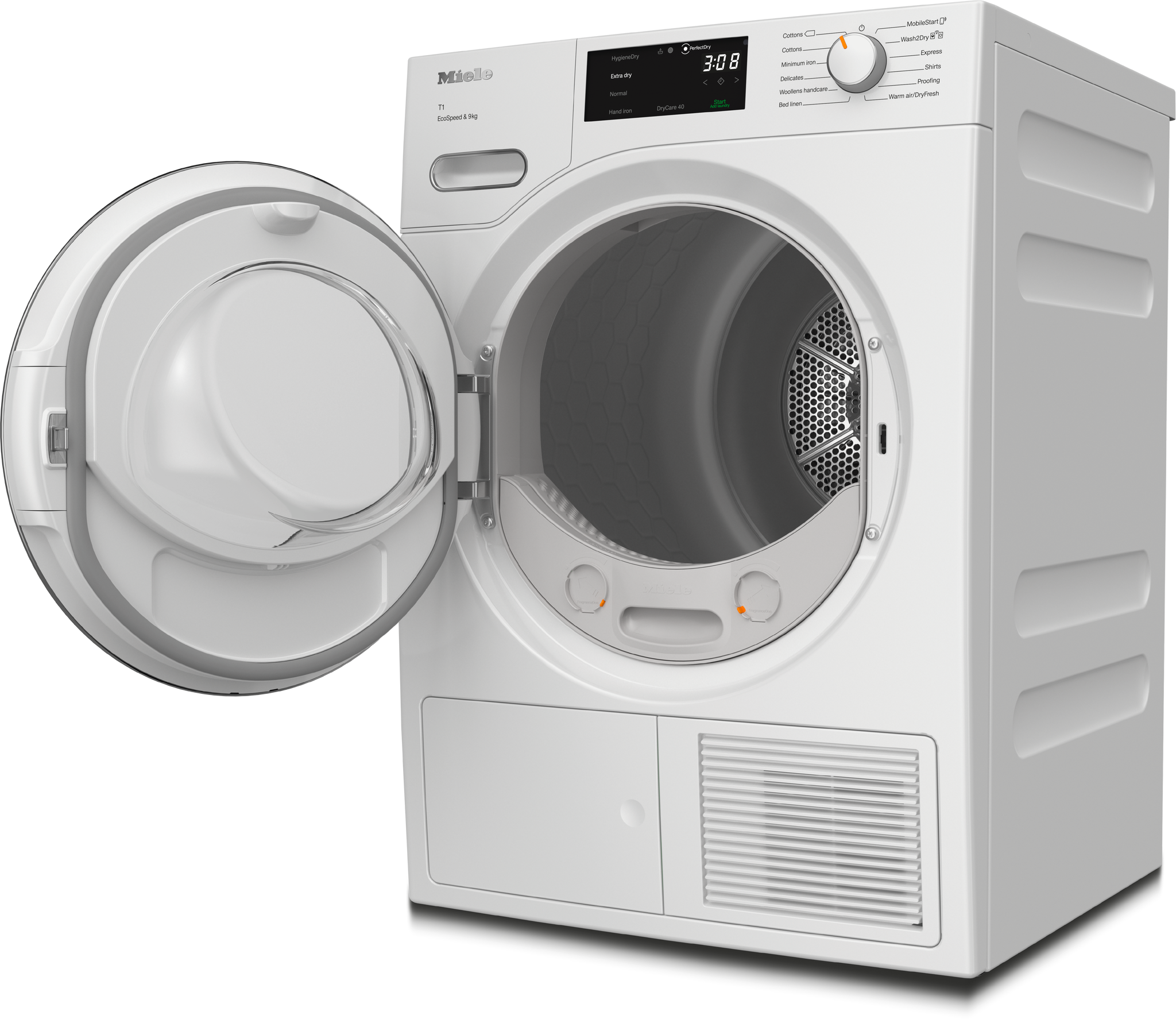 Máy sấy bơm nhiệt Miele 9 kg TWH780 WP - Hình 2