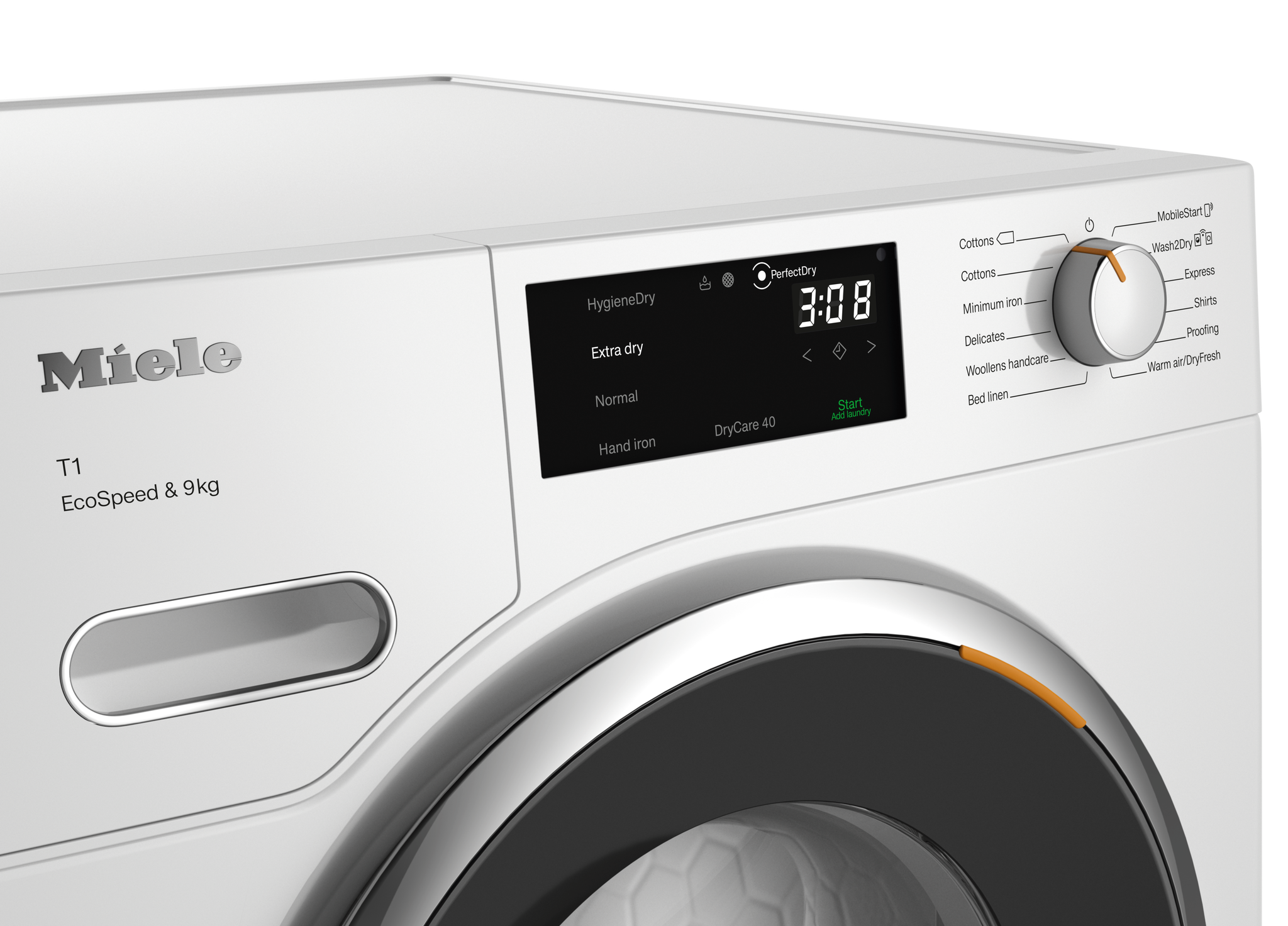 Máy sấy bơm nhiệt Miele 9 kg TWH780 WP - Hình 3