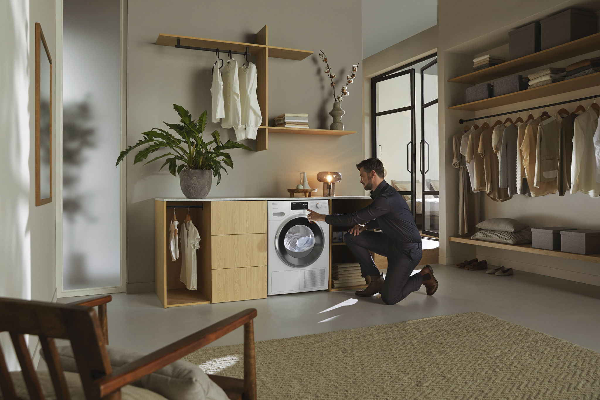 Máy sấy bơm nhiệt Miele 9 kg TWH780 WP - Hình 4