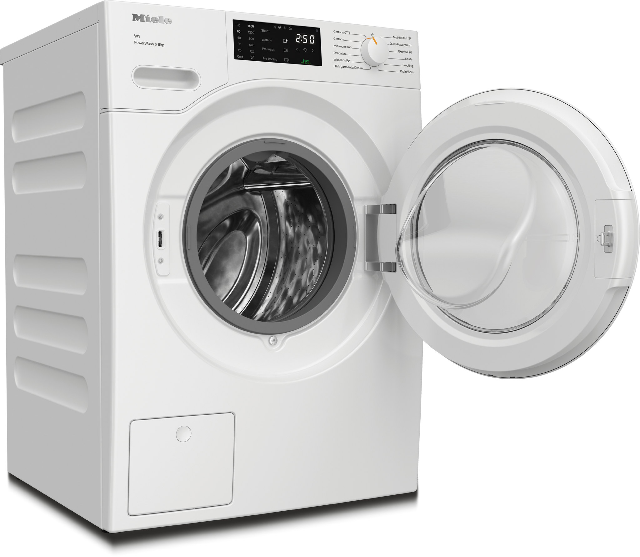 Máy giặt cửa trước Miele 8 kg WWB360 WCS - Hình 2