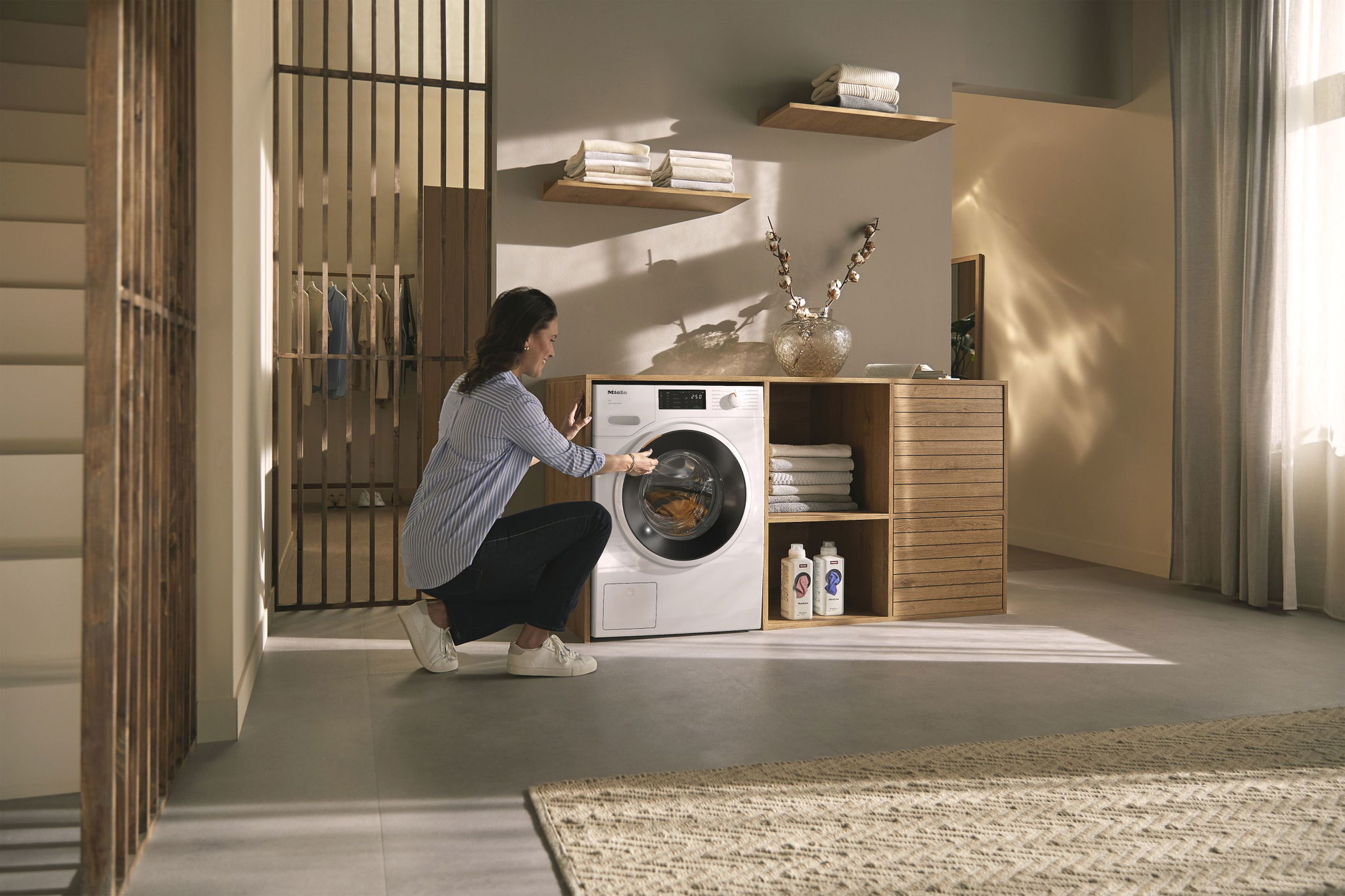Máy giặt cửa trước Miele 8 kg WWB360 WCS - Hình 5