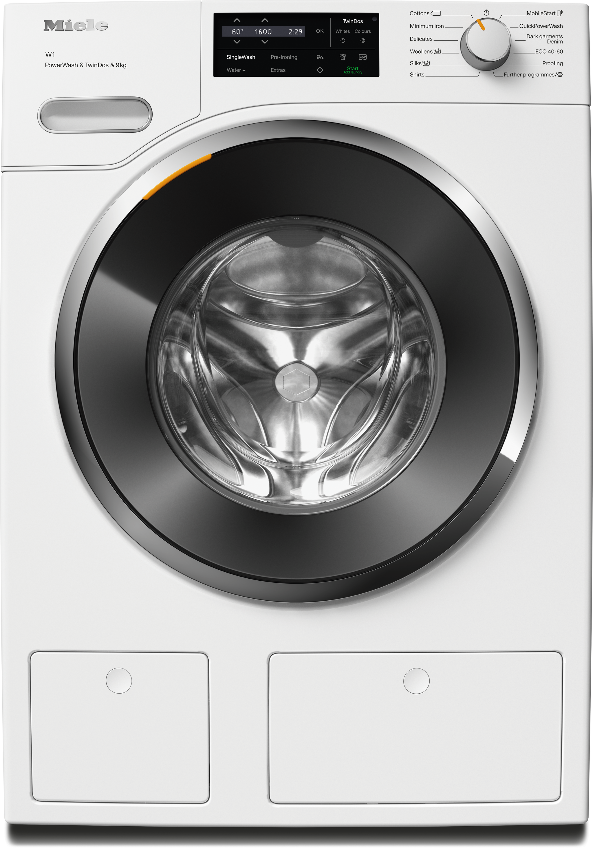 Máy giặt cửa trước Miele 9 kg WWI860 WCS