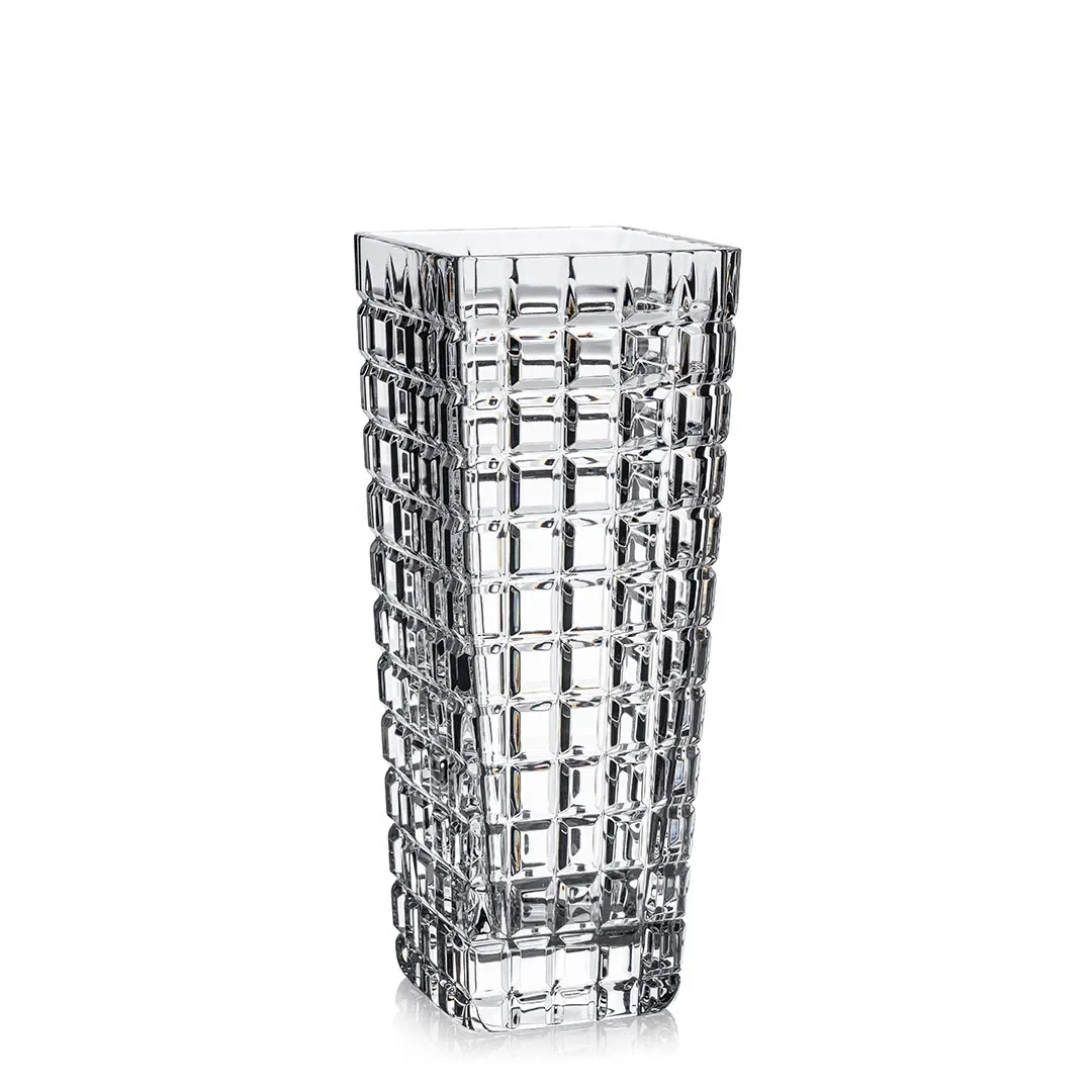 Bình hoa Atrium vuông Rogaska 129679 31 cm