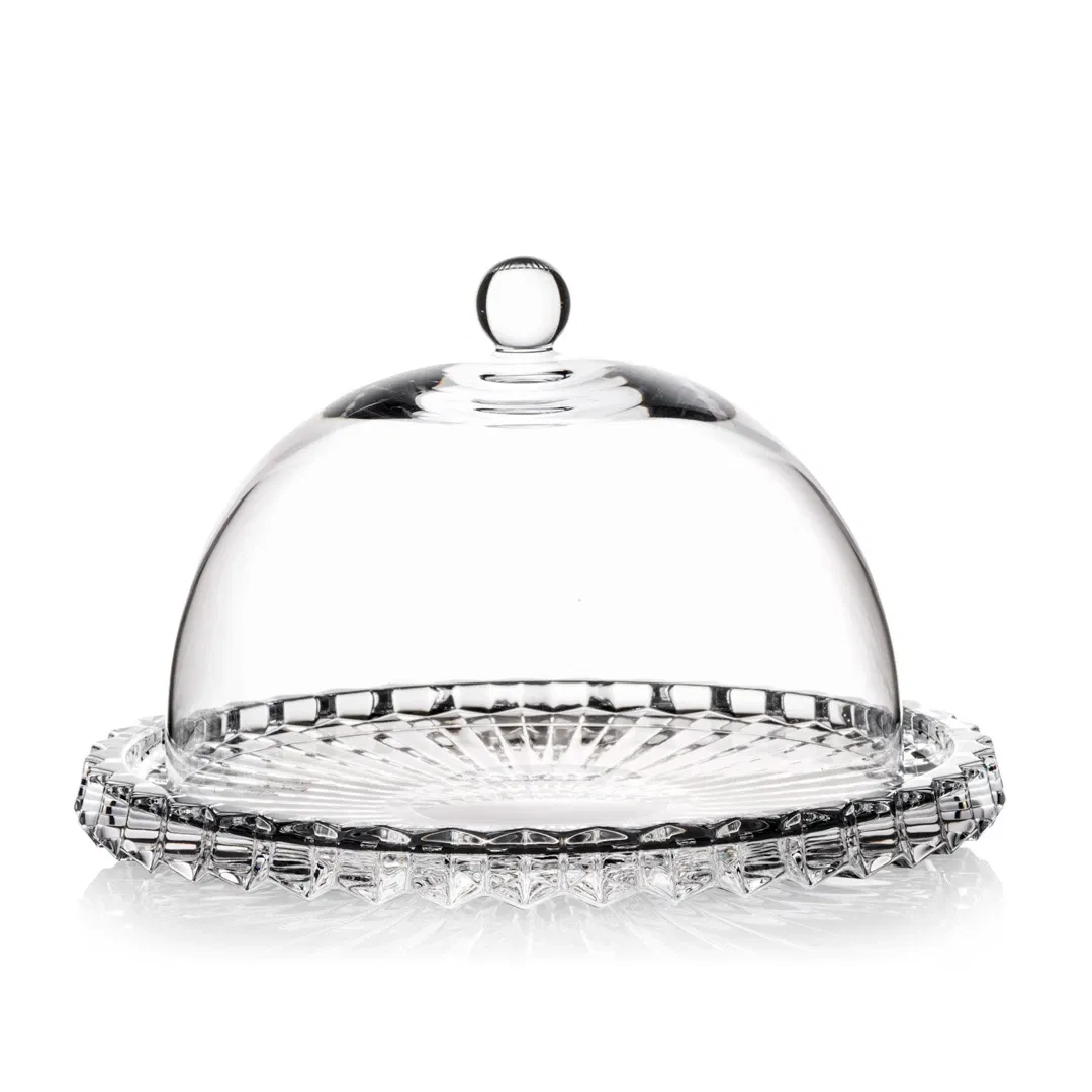 Đĩa Crown Jewel có nắp Rogaska 130640 18 cm