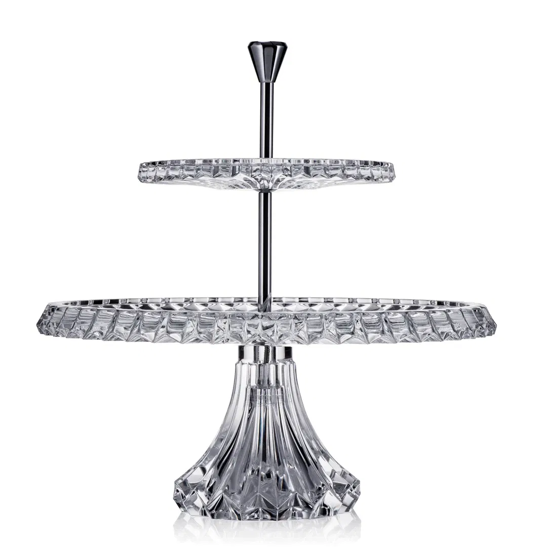 Khay 2 tầng Crown Jewel Rogaska 130932