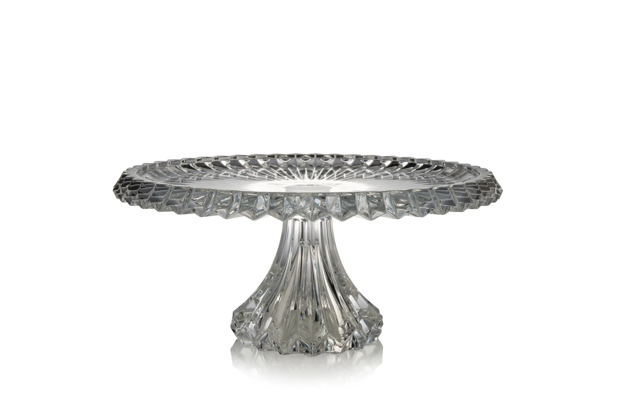 Đĩa Crown Jewel có đế Rogaska 131195 33 cm