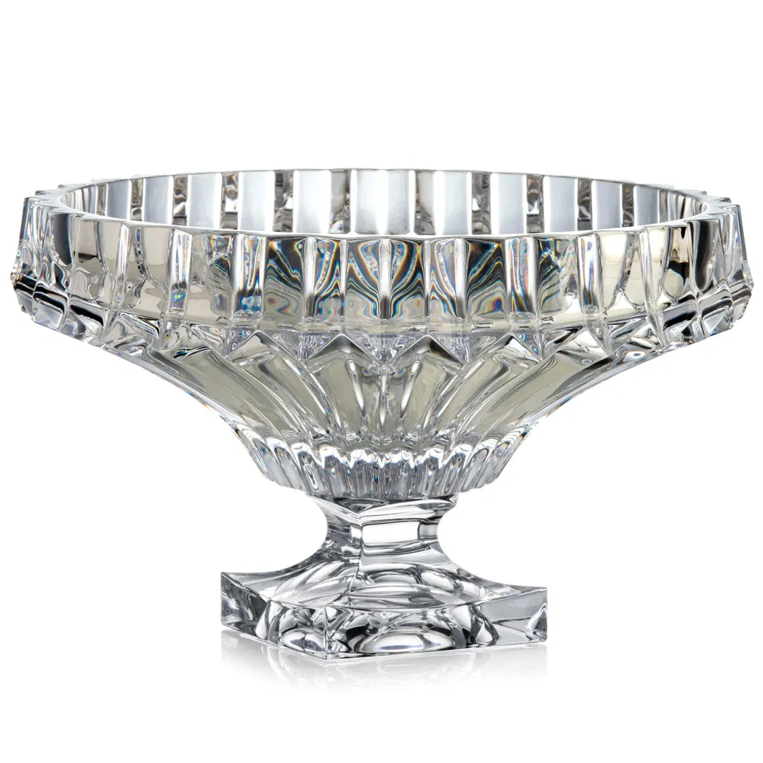 Bát trang trí Crown Jewel có đế Rogaska 131252 30 cm