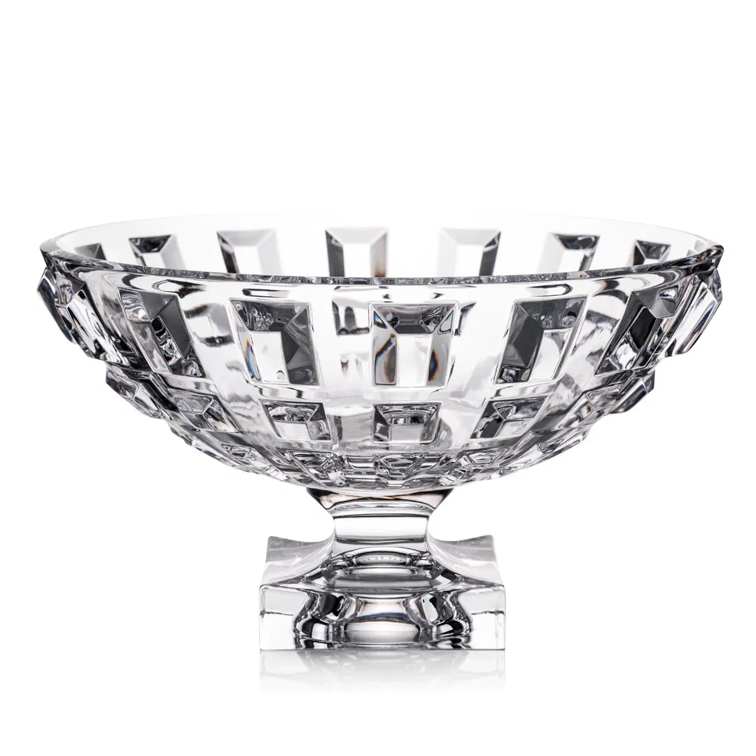 Bát trang trí Gem có đế Rogaska 131928 31 cm