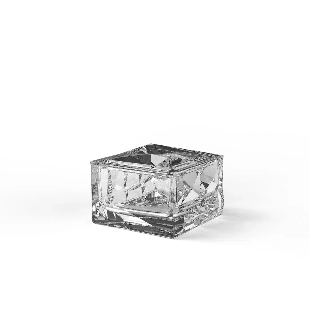 Hộp Crystallization có nắp Rogaska 133000 12 cm